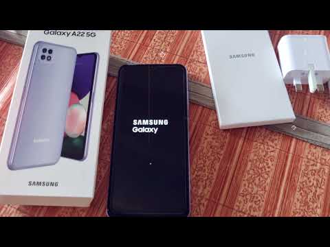 SAMSUNG GALAXY A22 5G unboxing | silent vlog/unboxing