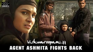 Agent Ashmita Fights Back | Vishwaroopam 2 | Hindi | Kamal Hassan | Andrea Jeremiah | RKFI