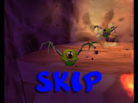 Miniboss Skip Sanctuary of Stone and Fire (Rayman Revolution)