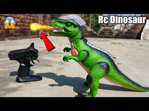Remote Control Dinosaur Unboxing & Testing | Rc Dinosaur Unboxing