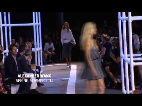 Defile. Alexander Wang. Spring-Summer 2014.