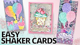 The EASIEST Shaker Cards You Will Ever Make!