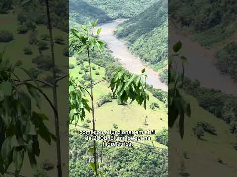 Mirante da PCH Jararaca: onde a força do Rio da Prata vira energia em Veranópolis! #riograndedosul