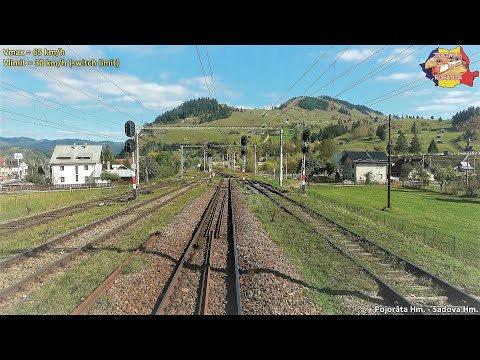 [4K] Cabview in Bucovina: Vatra Dornei - Mestecanis - Campulung Moldovenesc