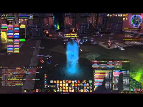 World of Warcraft Hellfire Citadel Heroic anomaly raid night  live streaming with doditz !!!