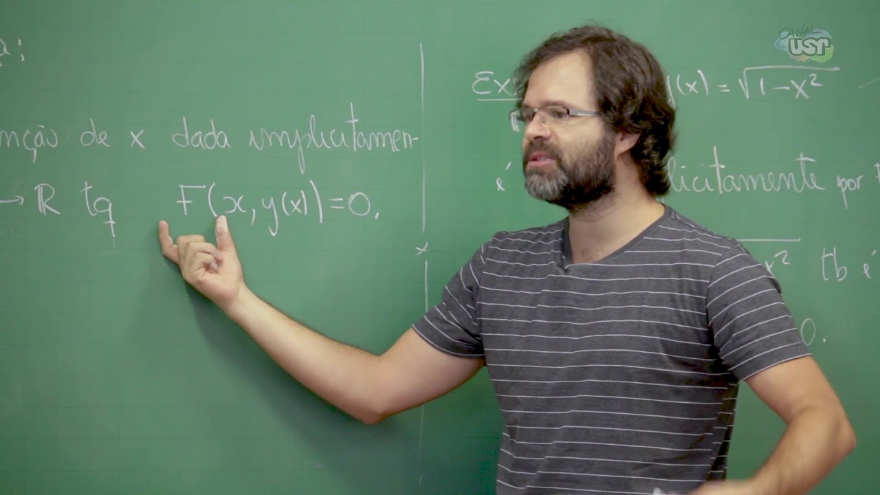 Cálculo I - Aula 8 (2/3) Derivadas de funções inversas e funções dadas implicitamente