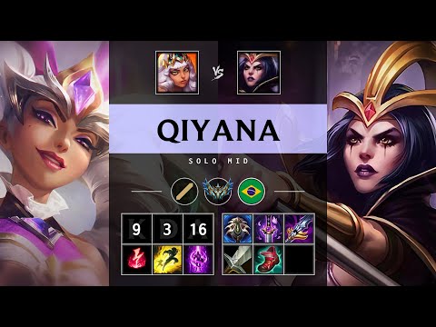 Qiyana Mid vs LeBlanc: Rampage - BR Challenger Patch 14.24