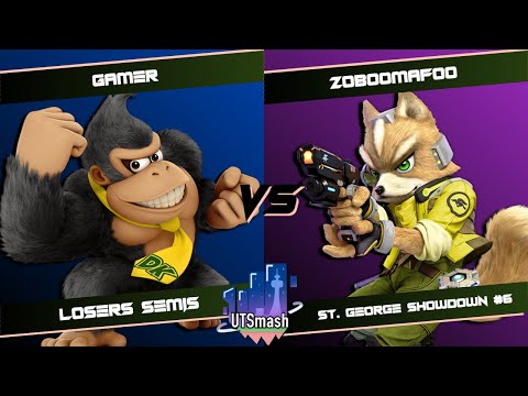 UTSmash St. George Showdown #6 | Gamer (Donkey Kong) vs Zoboomafoo (Wolf) | Losers Semis