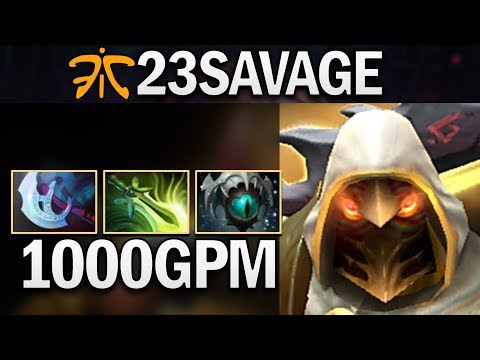 FNATIC.23SAVAGE JUGGERNAUT - EPIC 1000 GPM - DOTA 2 GAMEPLAY