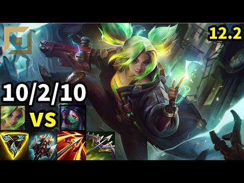 Zeri Top vs Akali - KR Grandmaster | Patch 12.2