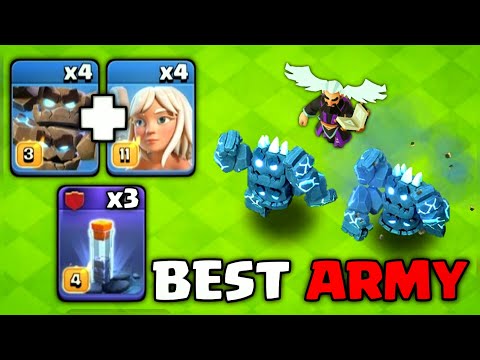 Best Strategy For TH18 | METEOR GOLEM with +4 TOTAM SPELL is Insane META strategy For Every Plear!