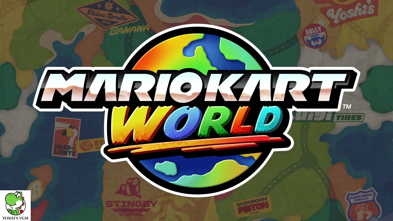 Mario Drawing Song (Flipnote Studio) - Mario Kart World OST