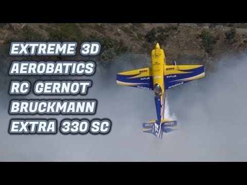 RC Aircraft Aerobatics: GERNOT BRUCKMANN Extra 330SC RC Airplane Extreme Aerobatics
