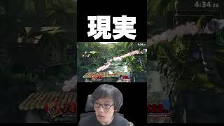 上B追撃の理想と現実 #スマブラsp