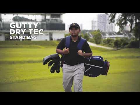 Gutty Dry Tec Golf Stand Bag - Water repellent ☔☔