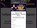 How To Register An Account With Hollywood Bet