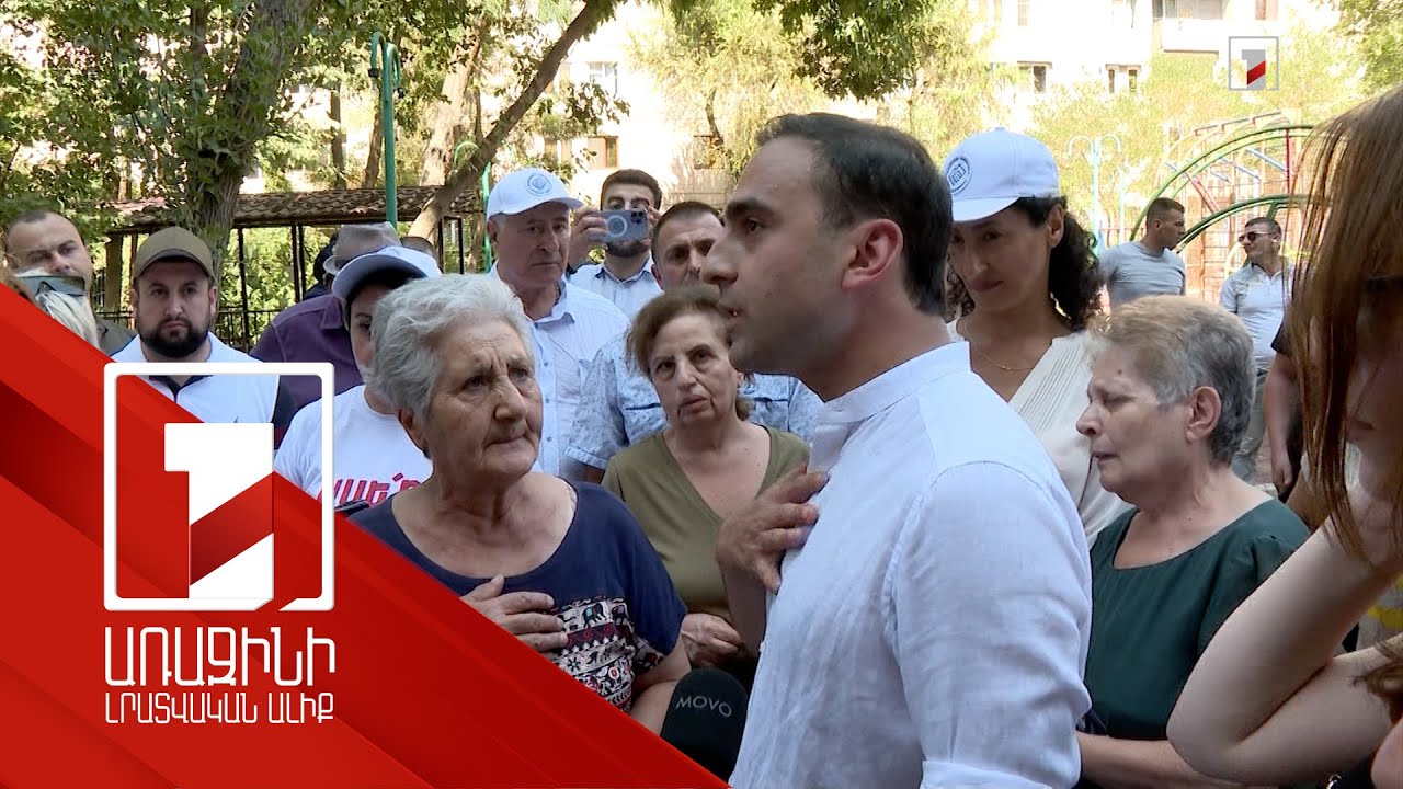 ՔՊ թեկնածուն այսօր հանդիպումներ է ունեցել Շենգավիթ վարչական շրջանի բնակչության հետ