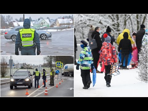 Lietuvoje sustiprinti policijos kontrolės postai: įvardijo, kam skirs ypatingą dėmesį