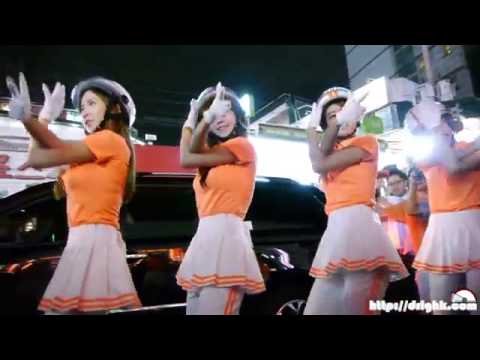 직캠] 130822 크레용팝 게릴라 Crayon Pop Guerrilla Performances   빠빠빠BarBarBar [홍대]