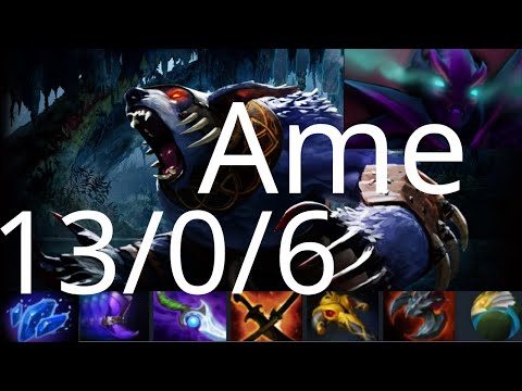 萧瑟 Ame Ursa vs Tiny, Spectre, Broodmother - Aster vs PSG.LGD g1 i-League dota2