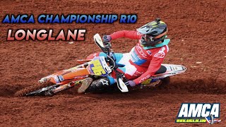 LONGLANE AMCA Championship | Final Round MX2 - Big first turn crash!