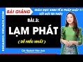 Bài giảng KTPL 11 Bài 3. Lạm phát