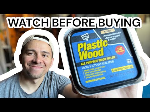 BEST WOOD FILLER - Dap Plastic Wood - Honest Review