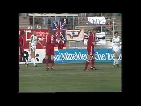 Hallescher FC - FC Homburg 0:1 2. Liga 1991