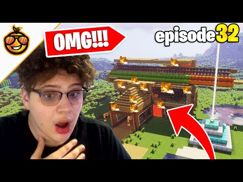 Craftnite: MY HOUSE CAUGHT ON FIRE | Episode #32