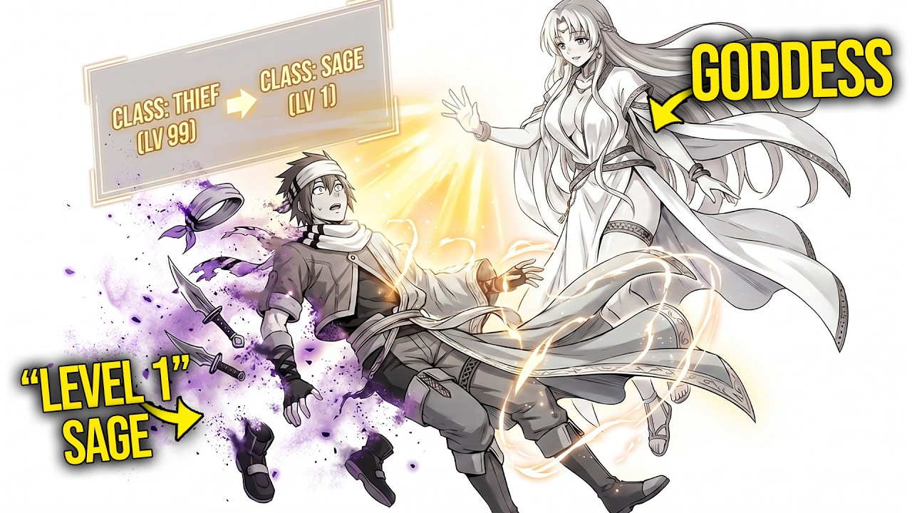 The Goddess RESET The Level 99 THIEF To Level 1 Sage With A GOD-TIER Skills To Avenge His Death