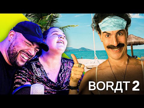 REAGEREN OP GRAPPIGSTE MOMENTEN IN BORAT 2