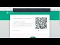 2 ways to fix whatsapp not connecting to computer Web QR Code