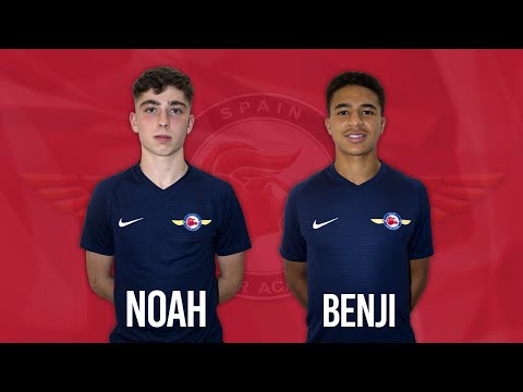 Benji and Noah after match - INTERVIEWS