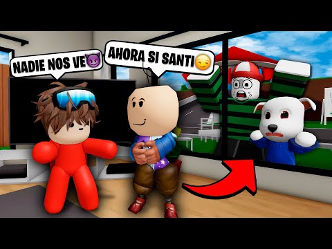 SPYING ON SHADY NABI AND SANTI IN BROOKHAVEN 😳👉🏡