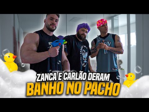 ZANCANELLI E CARLÃO VIERAM DAR BANHO NO PACHO!