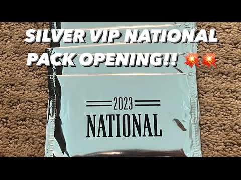 *HUGE ROOKIE HIT* OPENING 9x 2023 PANINI NATIONAL CONVENTION SILVER PACKS! SPORTS CARD PACK OPENINGS