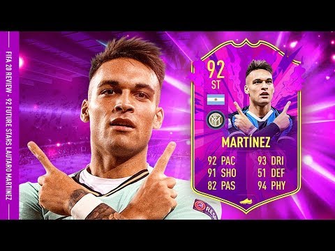 FUTURE STARS MARTINEZ 92! THE BEST CARD IN THE GAME? FIFA 20 ULTIMATE TEAM