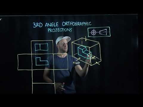 Technical Drawing: 3rd Angle Orthographic Projections Explained