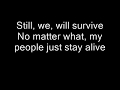 Nas - We Will Survive Lyrics