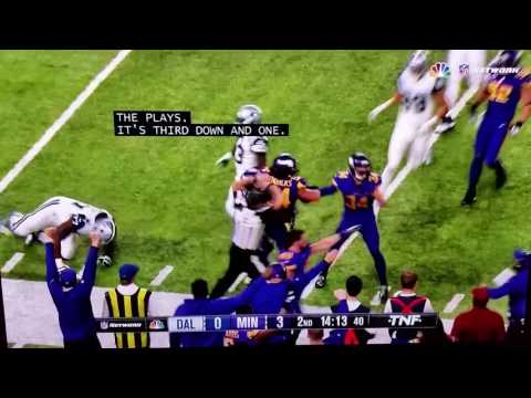 Whitehead forced fumble turnover Cowboys