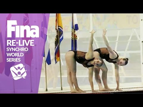 Плавание RE-LIVE | Senior & Mixed Duet Free — Toronto | FINA Synchronised Swimming World Series 2017