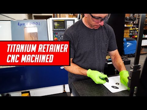Titanium Retainer CNC Lathe Machined and Installation