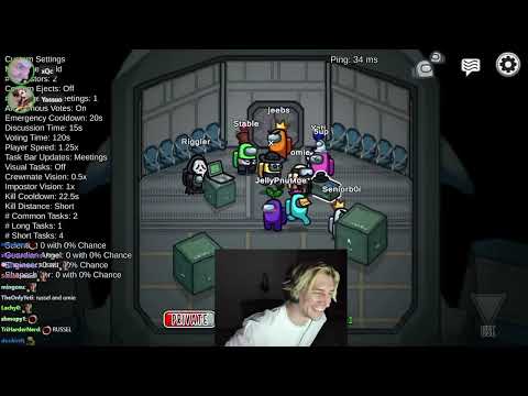 xQc Dies Laughing at StableRonaldo Saying "Russel Are You A Brother?"