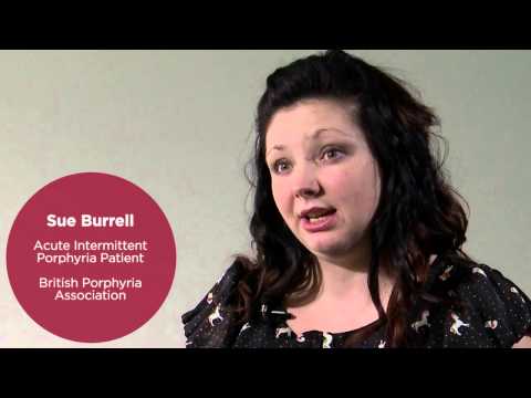 Acute intermittent porphyria patient - Sue Burrell