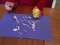 Cloud Blot Painting Children’s Art