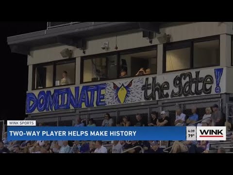 Golden Gate Titans' two-way player helps make school history