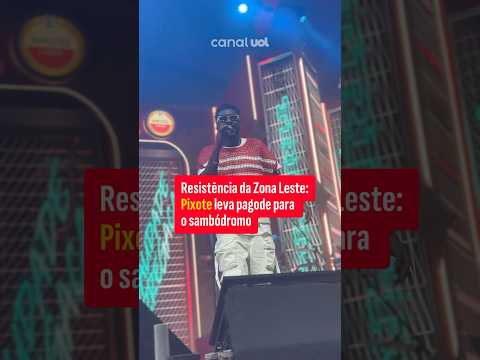 Que energia! Quantas emoções em pleno Sambódromo do Anhembi em SP, ao som de Pixote.