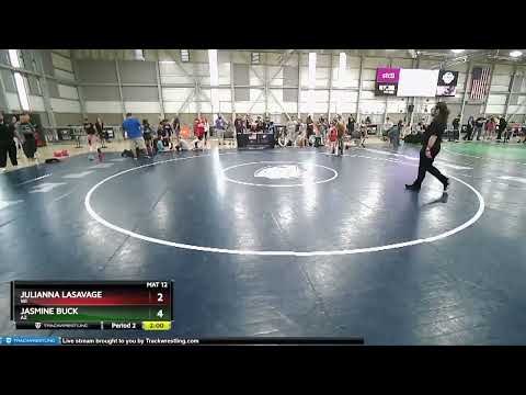 65 Lbs Semifinal - Julianna LaSavage, WI Vs Jasmine Buck, AZ 18e8