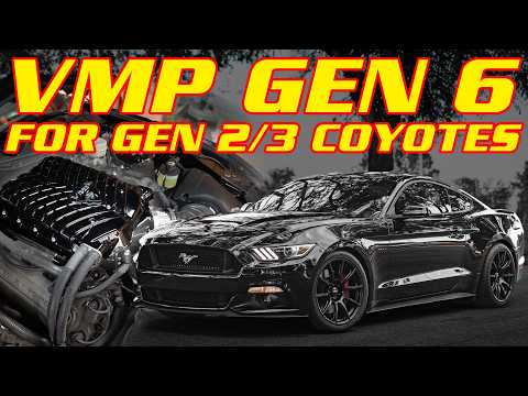 We released the VMP Gen 6 3.0 L Supercharger Kits for '15-'23 Mustang GT!