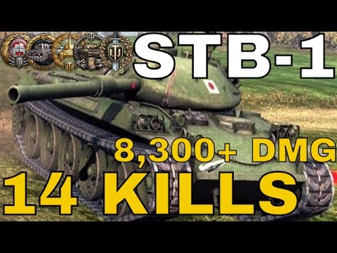 World of Tanks STB-1 - 14 Kills - 8.3K Damage